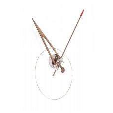 Часы Nomon CRIS WALNUT/RED,  d=70см CRN00NNR
