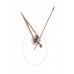 Часы Nomon CRIS WALNUT/RED,  d=70см CRN00NNR