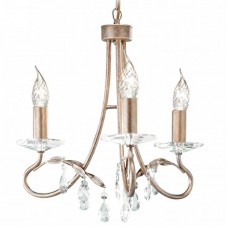 Люстра Elstead Lighting CRT3 SILVER/GOLD CHRISTINA