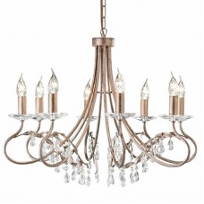 Люстра Elstead Lighting CRT8 SILVER/GOLD CHRISTINA