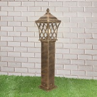 Уличный столб Elektrostandard Cassiopeya F черное золото (GL 1018F) a039870