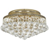 Люстра потолочная хрустальная светодиодная Arti Lampadari Castellana LE 1.2.38.501 G