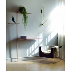 Часы Nomon DARO gold/walnut, D=70cm, H=108cm DADN