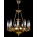 Подвесная люстра хрустальная ArtGlass DAFNE