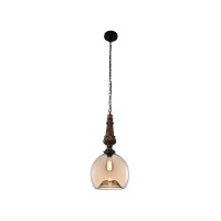 Светильник подвесной Crystal lux DECO SP1 B AMBER