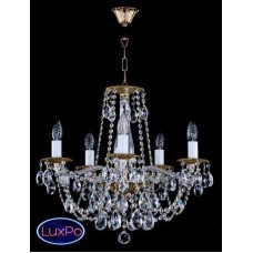 Подвесная люстра хрустальная ArtGlass DEMETER V