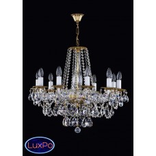 Подвесная люстра хрустальная ArtGlass DEMETER X