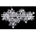 Светильник подвесной Crystal Lux DESEO SP12 L1000 SILVER