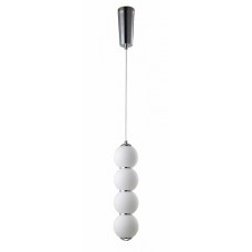 Светильник подвесной Crystal Lux DESI SP4 CHROME/WHITE