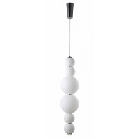 Светильник подвесной Crystal Lux DESI SP6 CHROME/WHITE