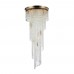 Хрустальная потолочная люстра Maytoni Cascade DIA522-CL-12-G