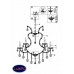 Люстра подвесная Maytoni Doris DIA881-PL-15-G