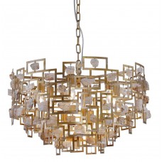 Люстра подвесная Crystal lux DIEGO SP9 D600 GOLD