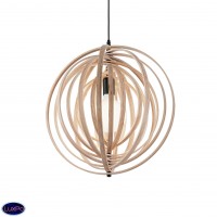 Светильник подвесной Ideal lux Disco Sp1 Legno 138275
