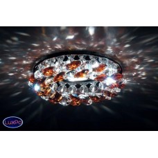 Встраиваемый светильник Donolux DL061.02.1/7 Crystal/Topaz
