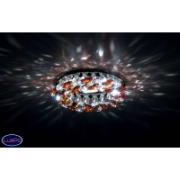 Встраиваемый светильник Donolux DL061.79.1/7 Crystal/Topaz Встраиваемый светильник Donolux DL061.79.1/7 Crystal/Topaz