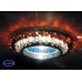 Встраиваемый светильник Donolux DL062.02.1/7 crystal/topaz