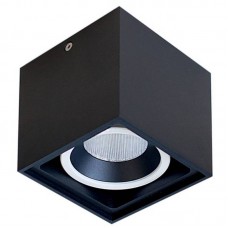 Светильник потолочный светодиодный Donolux DL18415/11WW-SQ Black/White Dim