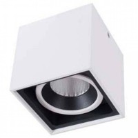 Светильник потолочный светодиодный Donolux DL18415/11WW-SQ White/Black Dim