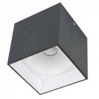 Светильник потолочный светодиодный Donolux DL18416/11WW-SQ Black/White