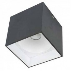 Светильник потолочный светодиодный Donolux DL18416/11WW-SQ Black/White