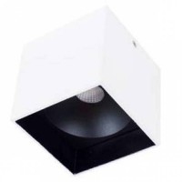 Светильник потолочный светодиодный Donolux DL18416/11WW-SQ White/Black