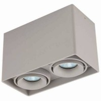 Светильник накладной Donolux Dream DL18610/02WW-SQ Silver Grey