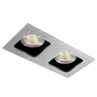 Встраиваемый светильник Donolux DL18614/02WW-SQ Alu/Black