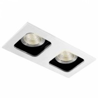 Встраиваемый светильник Donolux DL18614/02WW-SQ White/Black