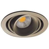 Светильник встраиваемый Donolux Paleo DL18615/01WW-R Champagne/Black