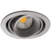 Светильник встраиваемый Donolux Paleo DL18615/01WW-R Silver Grey/Black