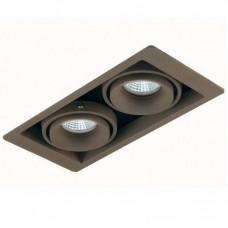 Встраиваемый светильник Donolux DL18615/02WW-SQ Champagne/Black