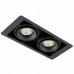 Встраиваемый светильник Donolux DL18615/02WW-SQ Shiny black/Black