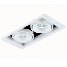 Встраиваемый светильник Donolux DL18615/02WW-SQ White/Black