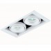 Встраиваемый светильник Donolux DL18615/02WW-SQ White/Black