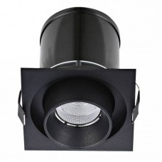 Встраиваемый светодиодный светильник Donolux DL18621/01SQ Black Dim