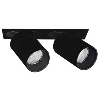 Встраиваемый светодиодный светильник Donolux DL18621/02SQ Black Dim