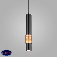 Светильник подвесной Elektrostandard DLN001 MR16 9W 4200K черный матовый/золото a045509