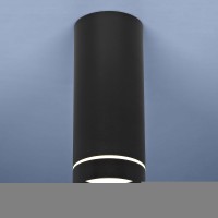 Накладной точечный светильник Elektrostandard DLR022 12W 4200K черный матовый a037518