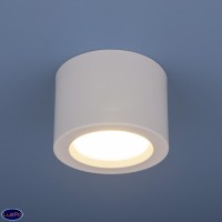 Накладной потолочный  светодиодный светильник Elektrostandard DLR026 6W 4200K белый матовый a040440