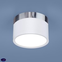 Накладной светодиодный светильник Elektrostandard DLR029 10W 4200K белый матовый/хром a040666
