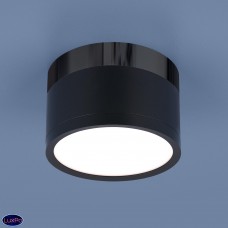 Накладной потолочный  светодиодный светильник Elektrostandard DLR029 10W 4200K черный матовый/черный хром a040667