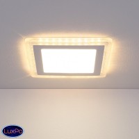 Встраиваемый потолочный светодиодный светильник Elektrostandard DLS024 10W 4200K a038375