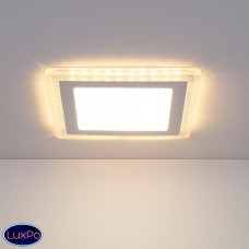 Встраиваемый потолочный светодиодный светильник Elektrostandard DLS024 10W 4200K a038375