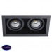 Светильник встраиваемый Italline DL 3015 black