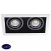 Светильник встраиваемый Italline DL 3015 white/black