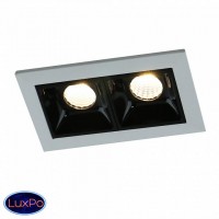 Светильник встраиваемый Italline DL 3072 white/black