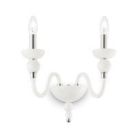 Бра Ideal lux Doge Ap2 Bianco 113654