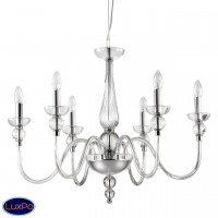 Люстра подвесная Ideal lux Doge Sp6 Trasparente 044422