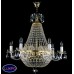 Подвесная люстра хрустальная ArtGlass DOLORES